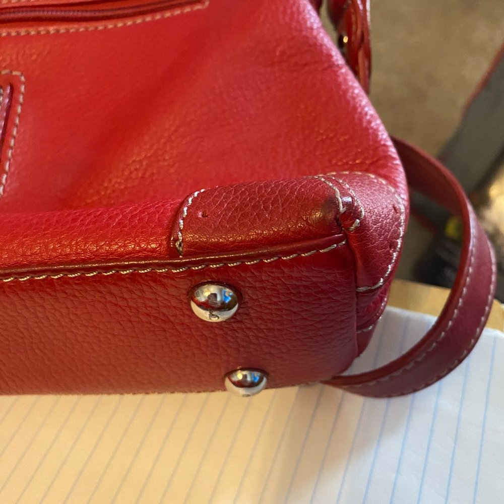 Tignanello Red Purse - Picture 13 of 16
